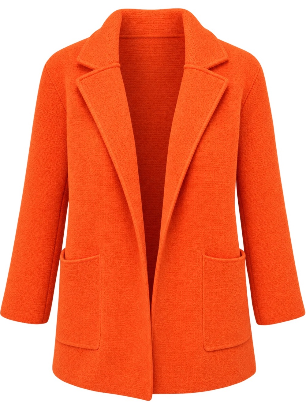 J Crew XS Sophie Knit Blazer in Orange